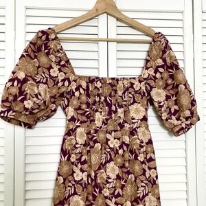 Favorite Daughter Size 4 Small‎ Maxi Dress Cottage Organic Cotton Pockets $268